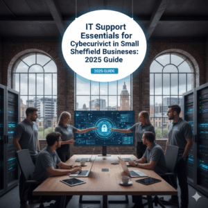 Protect your Sheffield small business in 2025. Essential IT support and cybersecurity tips to prevent breaches, reduce risk, and keep operations running smoothly.