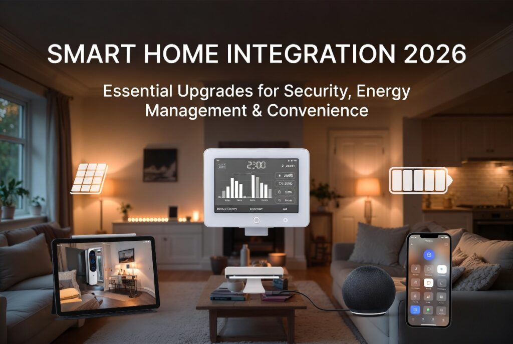 Smart Home Integration Essential Upgrades for Security, Energy Management, and Convenience in 2026